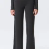 Soft Low Rise Loose Wide Leg Trousers – Washed Black Soft Low Rise Loose Wide Leg Trousers – Washed Black