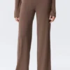 Soft Low Rise Loose Wide Leg Trousers – Washed Mole Soft Low Rise Loose Wide Leg Trousers – Washed Mole