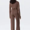Soft Low Rise Loose Wide Leg Trousers – Washed Mole Soft Low Rise Loose Wide Leg Trousers – Washed Mole