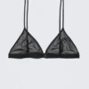 Soft Mesh Triangle Bra – Black Soft Mesh Triangle Bra – Black
