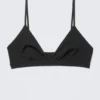 Soft Micro V-Neck Triangle Bra – Black Soft Micro V-Neck Triangle Bra – Black