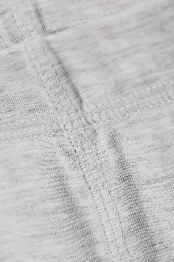 Soft Mid Rise Capri Leggings – Grey Melange Soft Mid Rise Capri Leggings – Grey Melange