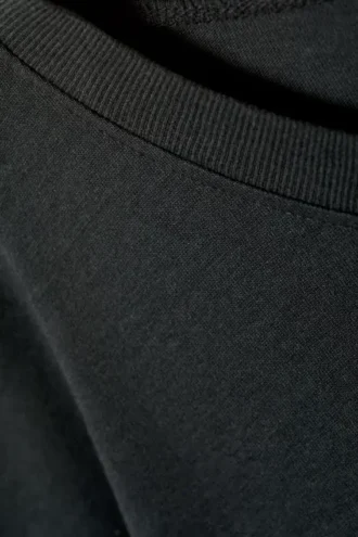 Soft Oversized Short-Sleeved T-Shirt – Dark Grey