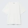 Soft Oversized Short-Sleeved T-Shirt – Off-White