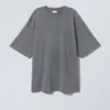 Soft Oversized T-Shirt – Washed Dusty Blue Soft Oversized T-Shirt – Washed Dusty Blue