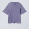 Soft Oversized T-Shirt – Washed Purple Soft Oversized T-Shirt – Washed Purple