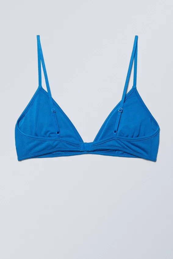 Soft Padded Modal Bra – Bright Blue Soft Padded Modal Bra – Bright Blue