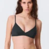 Soft Padded Triangle Bra – Black Soft Padded Triangle Bra – Black