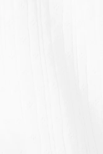 Soft Pointelle Pyjama Shorts – White