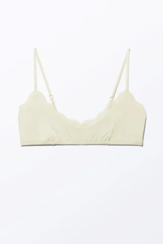 Soft Pull-Over Scoop Neck Bra – Dusty White