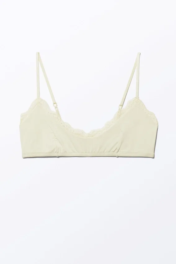 Soft Pull-Over Scoop Neck Bra – Dusty White Soft Pull-Over Scoop Neck Bra – Dusty White