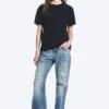 Soft Regular Fit Cotton T-Shirt – Dark Navy Blue Soft Regular Fit Cotton T-Shirt – Dark Navy Blue
