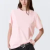 Soft Regular Fit Cotton T-Shirt – Light Pink Soft Regular Fit Cotton T-Shirt – Light Pink