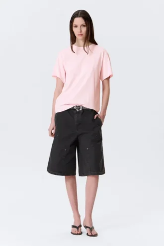 Soft Regular Fit Cotton T-Shirt – Light Pink Soft Regular Fit Cotton T-Shirt – Light Pink