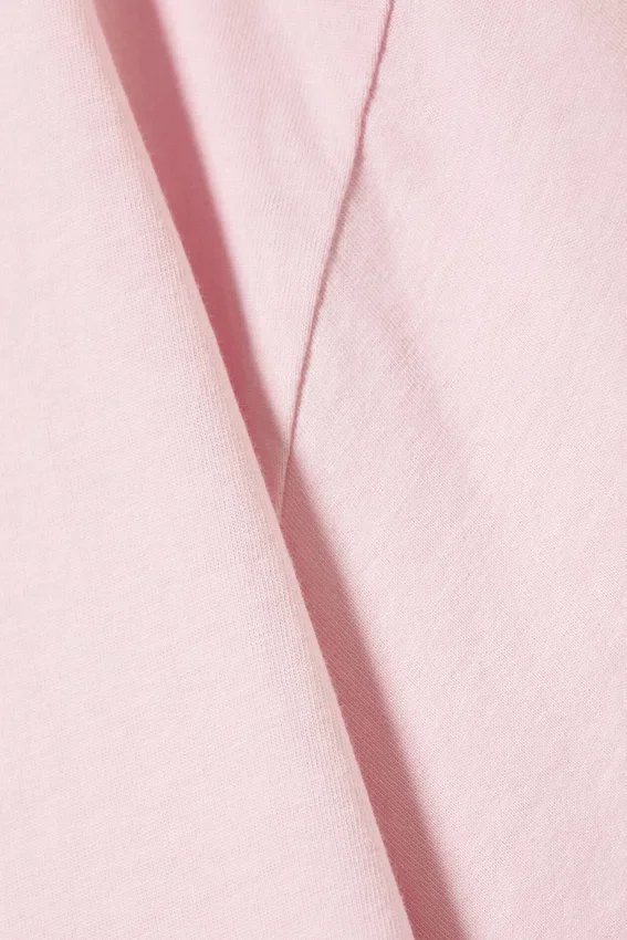 Soft Regular Fit Cotton T-Shirt – Light Pink Soft Regular Fit Cotton T-Shirt – Light Pink