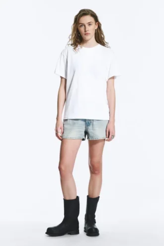 Soft Regular Fit Cotton T-Shirt – White Soft Regular Fit Cotton T-Shirt – White