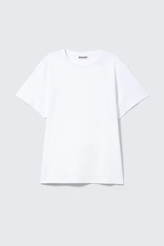Soft Regular Fit Cotton T-Shirt – White Soft Regular Fit Cotton T-Shirt – White