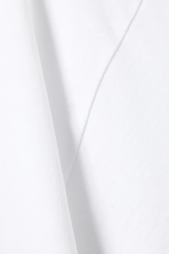 Soft Regular Fit Cotton T-Shirt – White Soft Regular Fit Cotton T-Shirt – White