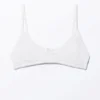 Soft Scoop Neck Bra – White Soft Scoop Neck Bra – White