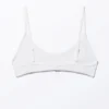 Soft Scoop Neck Bra – White Soft Scoop Neck Bra – White