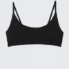 Soft Seamless Scooped Bra – Black Soft Seamless Scooped Bra – Black