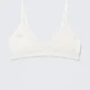 Soft Seamless Triangle Bra – White Soft Seamless Triangle Bra – White