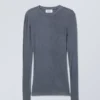 Soft Sheer Long Sleeve Top – Dusty Blue Soft Sheer Long Sleeve Top – Dusty Blue