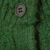 Soft Slim Fit Wool Blend Cardigan – Dark Green Soft Slim Fit Wool Blend Cardigan – Dark Green