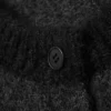 Soft Slim Fit Wool Blend Cardigan – Dark Grey Melange Soft Slim Fit Wool Blend Cardigan – Dark Grey Melange