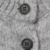 Soft Slim Fit Wool Blend Cardigan – Grey Melange Soft Slim Fit Wool Blend Cardigan – Grey Melange