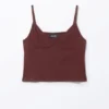 Soft Strap Top – Dark Red