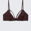 Soft Strap Triangle Bra – Burgundy Soft Strap Triangle Bra – Burgundy