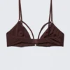 Soft Strap Triangle Bra – Burgundy Soft Strap Triangle Bra – Burgundy