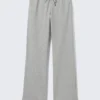 Soft Terry Pyjama Bottoms – Grey Melange Soft Terry Pyjama Bottoms – Grey Melange