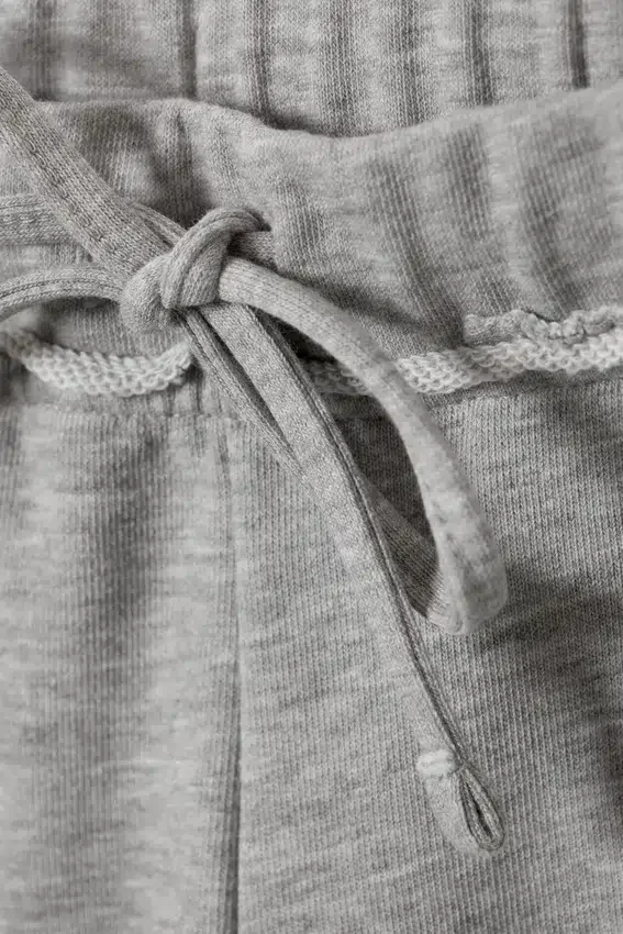 Soft Terry Pyjama Bottoms – Grey Melange Soft Terry Pyjama Bottoms – Grey Melange