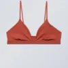 Soft Triangle Bralette – Rust Soft Triangle Bralette – Rust