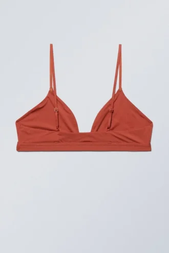 Soft Triangle Bralette – Rust Soft Triangle Bralette – Rust