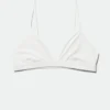 Soft Triangle Bralette – White Soft Triangle Bralette – White