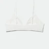 Soft Triangle Bralette – White Soft Triangle Bralette – White