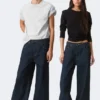 Solar Loose Wide Leg Unisex Jeans – Blue Rinse – Dark Blue Solar Loose Wide Leg Unisex Jeans – Blue Rinse – Dark Blue