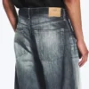 Solar Loose Wide Leg Unisex Jeans – Laser Board Blue – Medium Blue Solar Loose Wide Leg Unisex Jeans – Laser Board Blue – Medium Blue