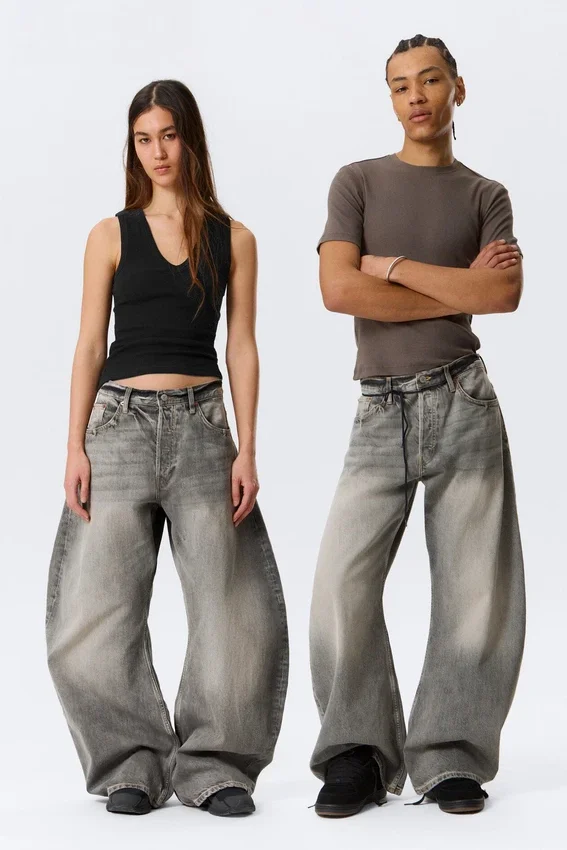 Solera Loose Barrel Jeans – Canyon Grey – Medium Grey Solera Loose Barrel Jeans – Canyon Grey – Medium Grey