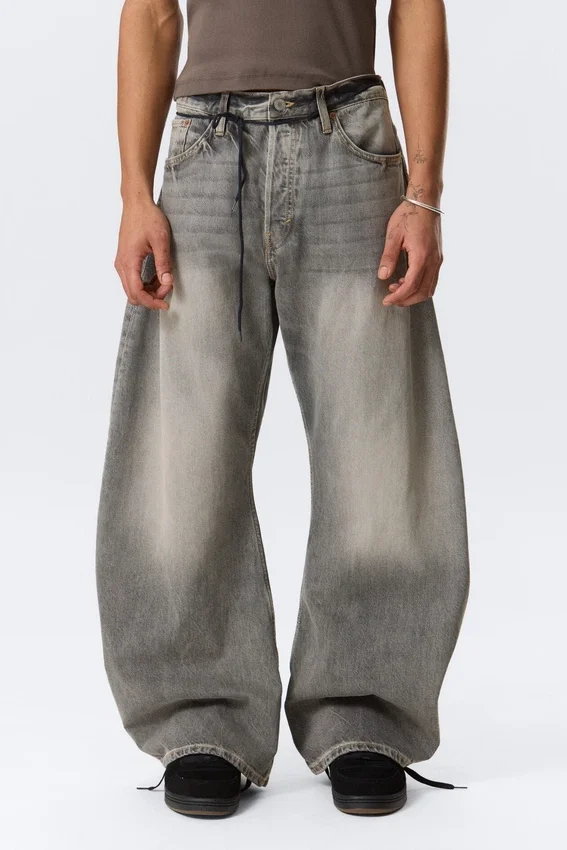 Solera Loose Barrel Jeans – Canyon Grey – Medium Grey Solera Loose Barrel Jeans – Canyon Grey – Medium Grey
