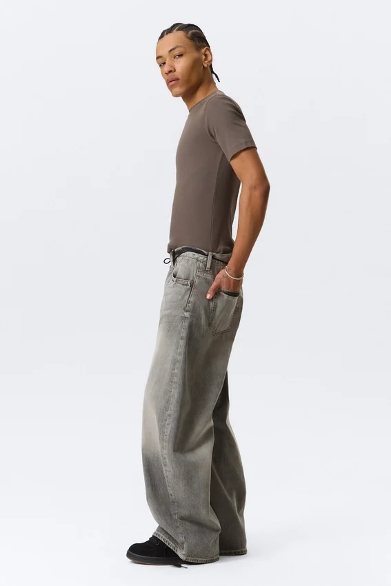 Solera Loose Barrel Jeans – Canyon Grey – Medium Grey Solera Loose Barrel Jeans – Canyon Grey – Medium Grey