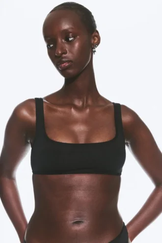 Soul Micro Scooped Soft Bra – Black