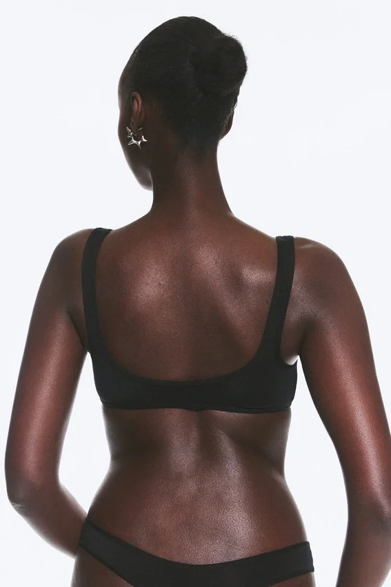 Soul Micro Scooped Soft Bra – Black Soul Micro Scooped Soft Bra – Black