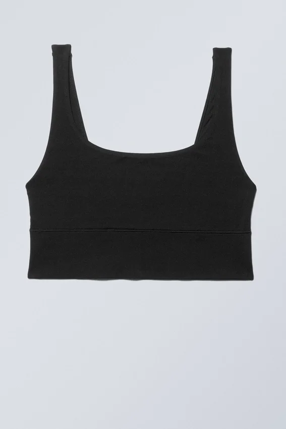 Soul Scoop Neck Soft Bra – Black Soul Scoop Neck Soft Bra – Black