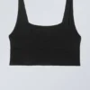 Soul Scoop Neck Soft Bra – Black Soul Scoop Neck Soft Bra – Black