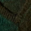 Space Dye V-Neck Knitted Sweater – Dark Green – Space Dye Space Dye V-Neck Knitted Sweater – Dark Green – Space Dye