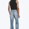 Space Mid Rise Relaxed Straight Jeans – Blue Stream – Medium Blue Space Mid Rise Relaxed Straight Jeans – Blue Stream – Medium Blue